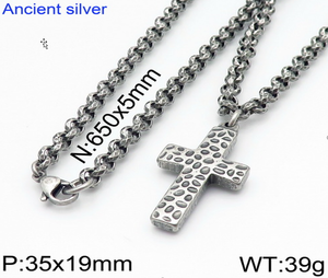 Collier Edelstahl mit Anhänger KN88196K_CO_ES71