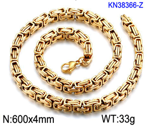 Collier Edelstahl Königskette KN38366Z_KC_ES72