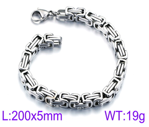 Armband Edelstahl Königskette KB91940Z_KA_ES71