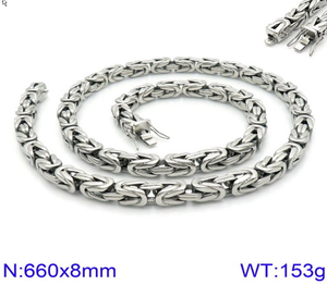 Collier Edelstahl Königskette KN111206_KC_ES71