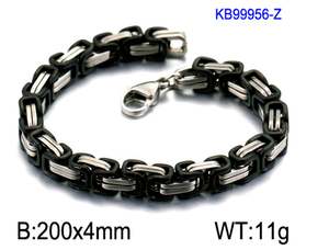 Armband Edelstahl Königskette KB99956Z_KA_ES74